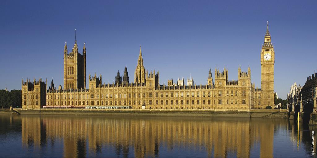 The Palace of Wesminster.